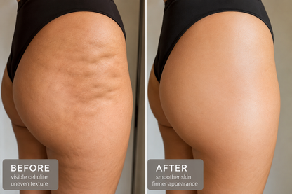 Transform Your Skin with Our 240ml Anti-Cellulite Massage Oil - Enriched with Collagen and Stem Cells for a Firm, Smooth, and Youthful Glow!